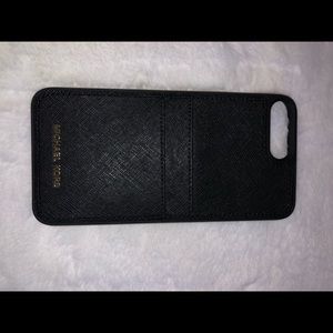 Michael Kors iPhone 7 Plus black wallet case